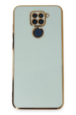 Xiaomi Redmi Note 9 Kılıf Volet Silikon - Açık Yeşil-(5796)