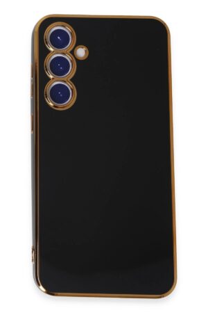 Samsung Galaxy S23 FE Kılıf Volet Silikon - Siyah-(5796)