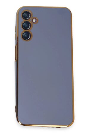 Samsung Galaxy M14 5G Kılıf Volet Silikon - Mavi-(5796)