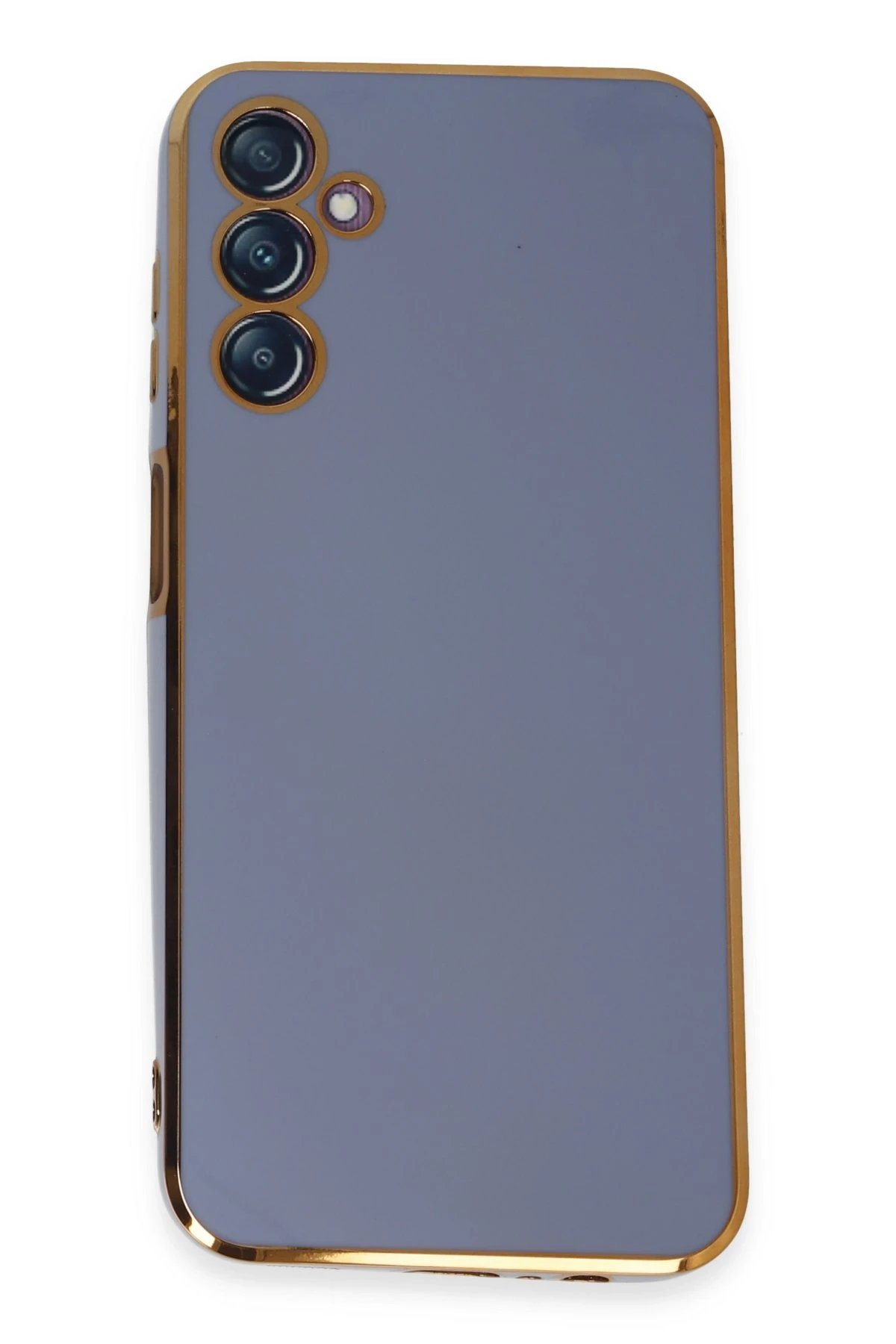 Samsung Galaxy M14 5G Kılıf Volet Silikon - Mavi-(5796)