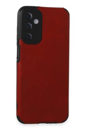 Samsung Galaxy M14 5G Kılıf Loop Deri Silikon - Kırmızı-(5796)