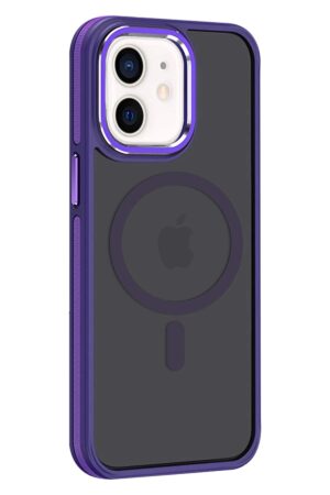 iPhone 11 Winner Magsafe Kapak - Derin Mor-(5796)