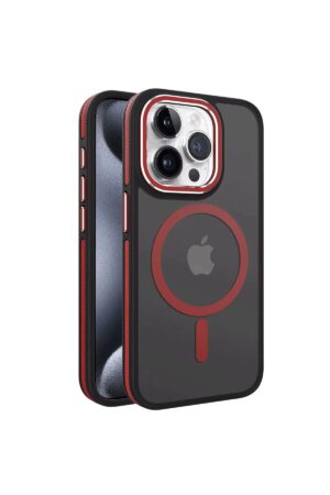iPhone 13 Pro Max Winner Magsafe Kapak - Kırmızı-(5796)
