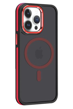 iPhone 14 Pro Winner Magsafe Kapak - Kırmızı-(5796)