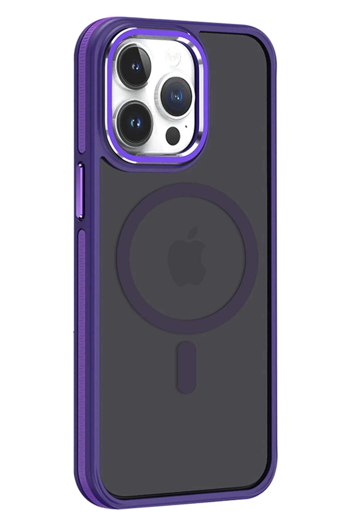 iPhone 15 Pro Max Winner Magsafe Kapak - Derin Mor-(5796) - Görsel 2