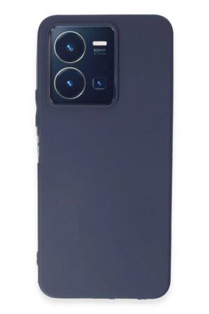 Vivo Y35 Kılıf First Silikon - Lacivert-(5796)