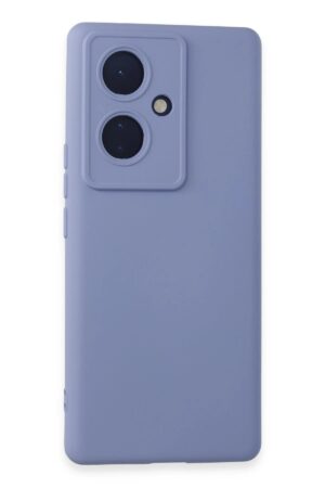 Vivo V29 Lite Kılıf Nano içi Kadife Silikon - Lila-(5796)