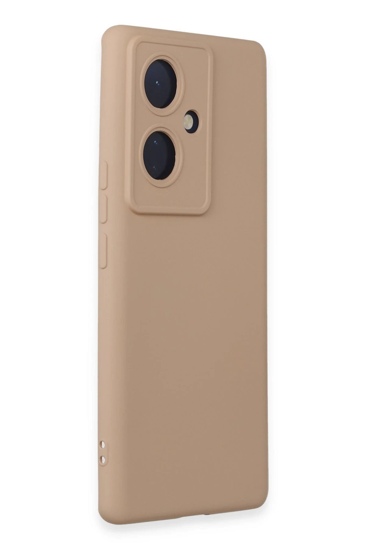 Vivo V29 Lite Kılıf Nano içi Kadife Silikon - Pudra-(5796) - Görsel 2