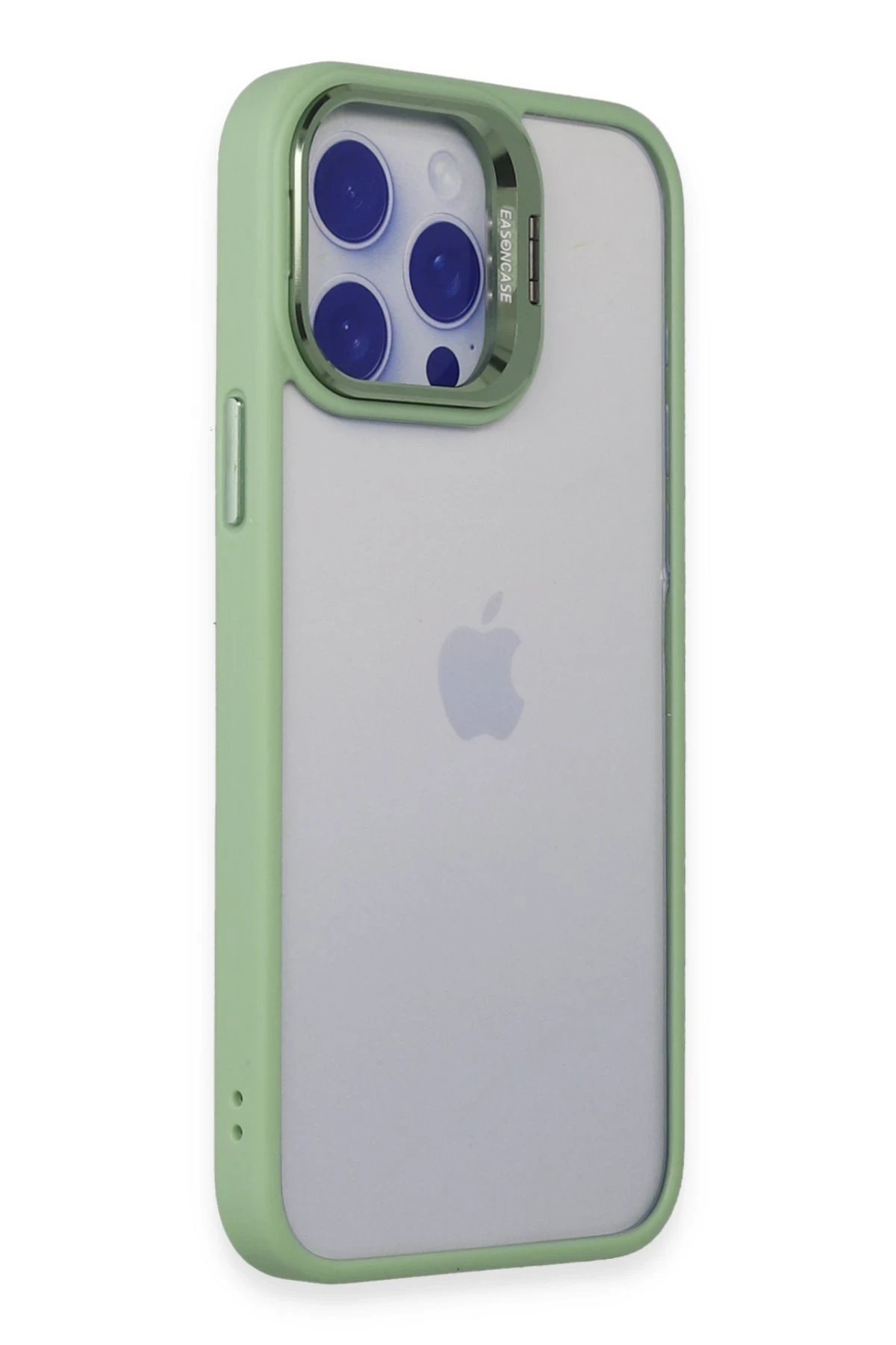 iPhone 15 Pro Max Kılıf Roblox Lens Standlı Kapak - Yeşil-(5796) - Görsel 3