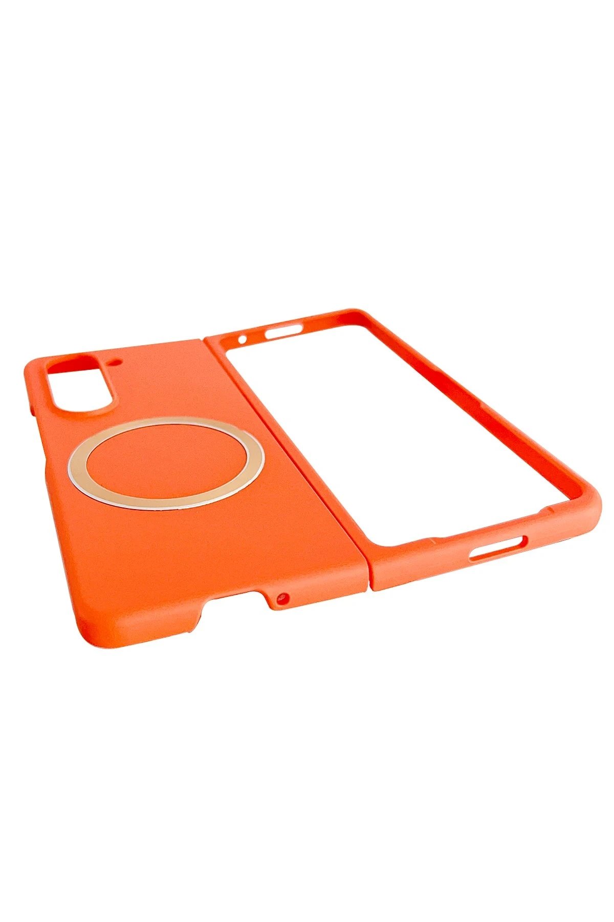 Samsung Galaxy Z Fold 5 Kılıf Mata Fold Kapak - Sierra Blue-(5796) - Görsel 3