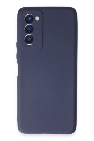 Tecno Camon 18 Kılıf First Silikon - Lacivert-(5796)