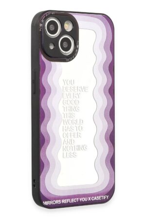 iPhone 15 Kılıf Mirror Desenli Kapak - Mirror - 5-(5796)