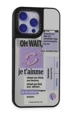 iPhone 15 Pro Kılıf Mirror Desenli Kapak - Mirror - 4-(5796)