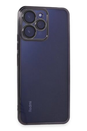 Xiaomi Redmi 12 Kılıf Lensli Silikon - Mor-(5796)