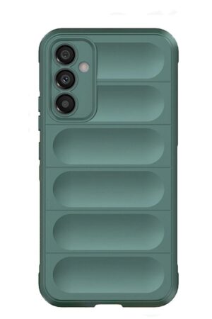 Samsung Galaxy M14 5G Kılıf Optimum Silikon - Koyu Yeşil-(5796)