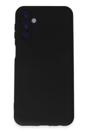 Samsung Galaxy M34 5G Kılıf Nano içi Kadife Silikon - Siyah-(5796)