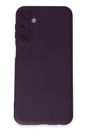 Samsung Galaxy M34 5G Kılıf Nano içi Kadife Silikon - Mor-(5796)