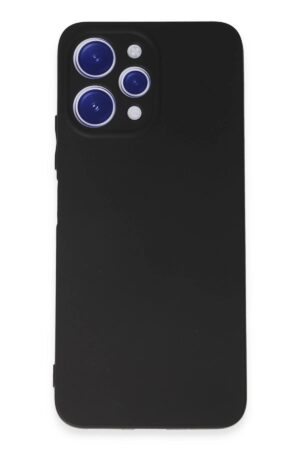 Xiaomi Redmi 12 Kılıf First Silikon - Siyah-(5796)