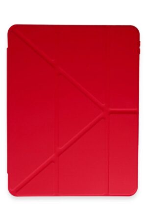 Xiaomi Pad 6 Kılıf Kalemlikli Mars Tablet Kılıfı - Kırmızı-(5796)