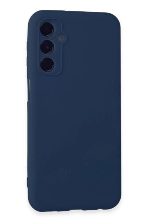 Samsung Galaxy M34 5G Kılıf First Silikon - Lacivert-(5796)