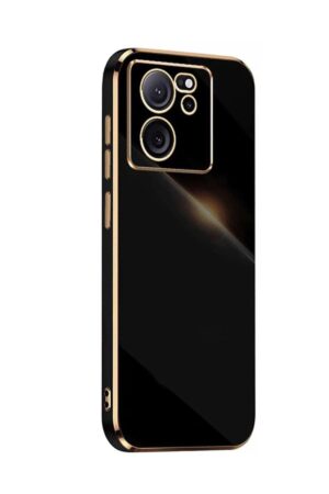 Xiaomi Mi 13T Pro Kılıf Volet Silikon - Siyah-(5796)