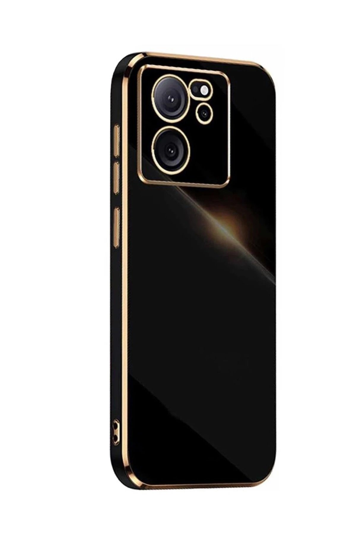 Xiaomi Mi 13T Pro Kılıf Volet Silikon - Siyah-(5796)