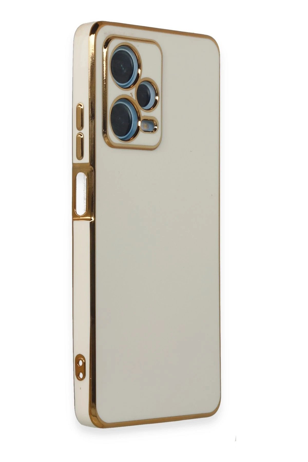 Xiaomi Redmi Note 12 Pro Plus Kılıf Volet Silikon - Beyaz-(5796) - Görsel 2