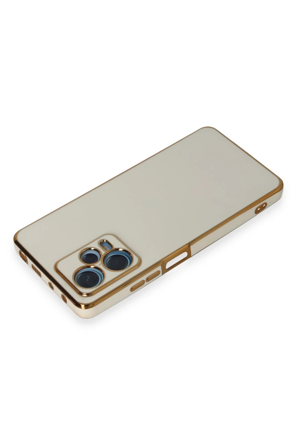 Xiaomi Redmi Note 12 Pro Plus Kılıf Volet Silikon - Beyaz-(5796) - Görsel 3