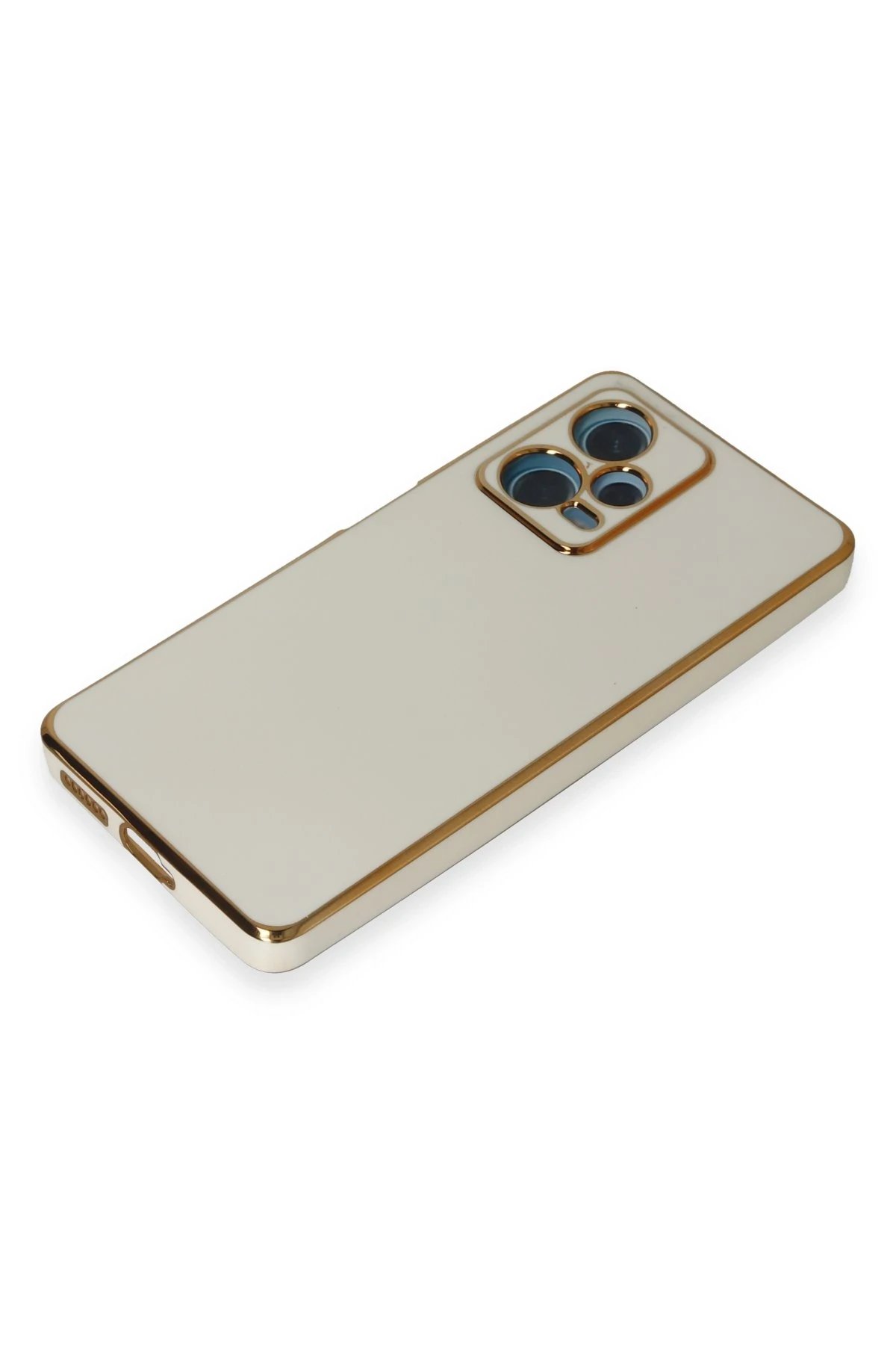 Xiaomi Redmi Note 12 Pro Plus Kılıf Volet Silikon - Beyaz-(5796) - Görsel 4