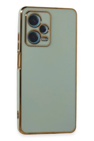 Xiaomi Redmi Note 12 Pro Plus Kılıf Volet Silikon - Açık Yeşil-(5796)
