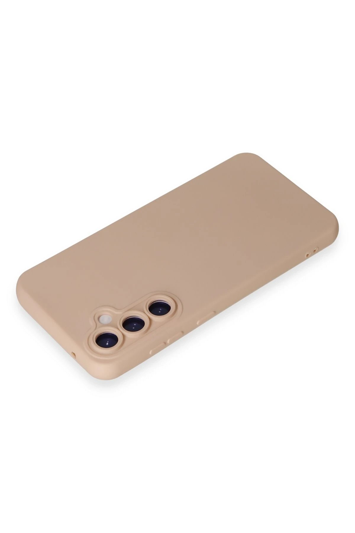 Samsung Galaxy S23 FE Kılıf Nano içi Kadife Silikon - Pudra-(5796) - Görsel 3