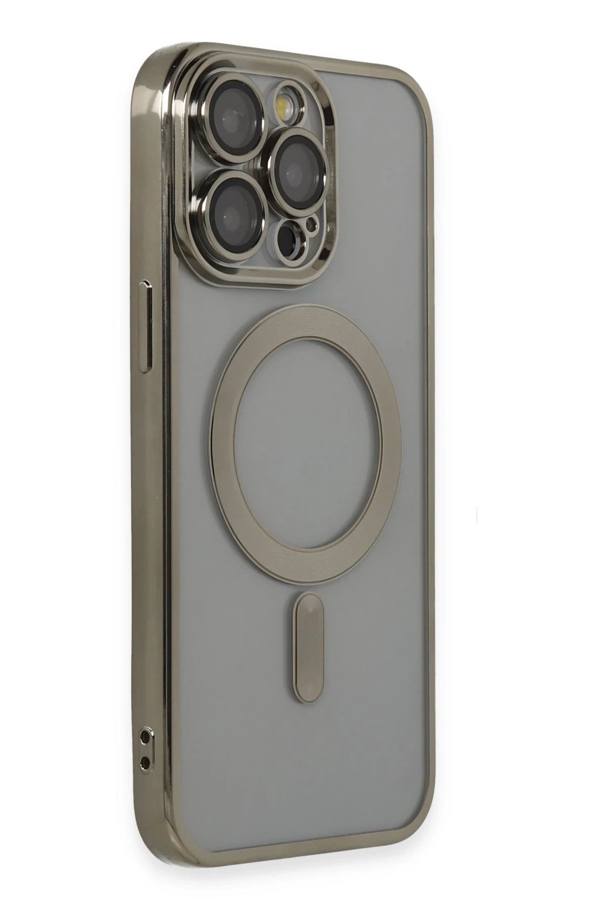 iPhone 14 Pro Max Kılıf Kross Magneticsafe Kapak - Titan Gri-(5796) - Görsel 2