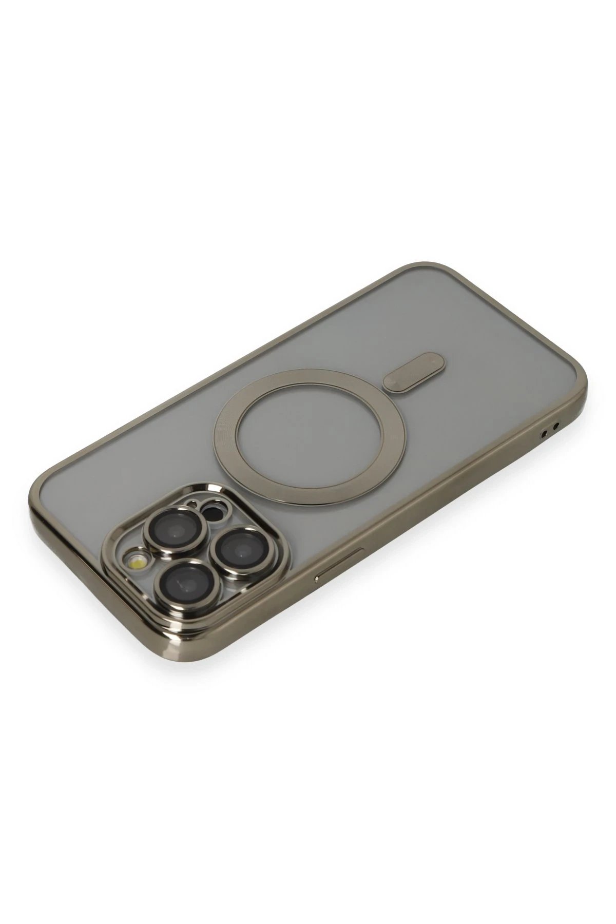 iPhone 14 Pro Max Kılıf Kross Magneticsafe Kapak - Titan Gri-(5796) - Görsel 3