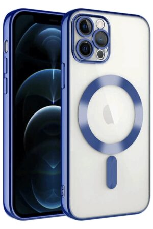 iPhone 14 Pro Max Kılıf Kross Magneticsafe Kapak - Lacivert-(5796)