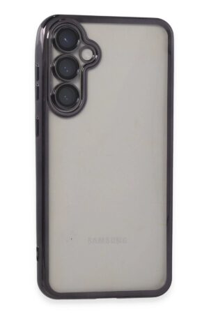 Samsung Galaxy S23 FE Kılıf Lensli Silikon - Mor-(5796)