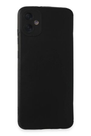Samsung Galaxy A05 Kılıf Loop Deri Silikon - Siyah-(5796)