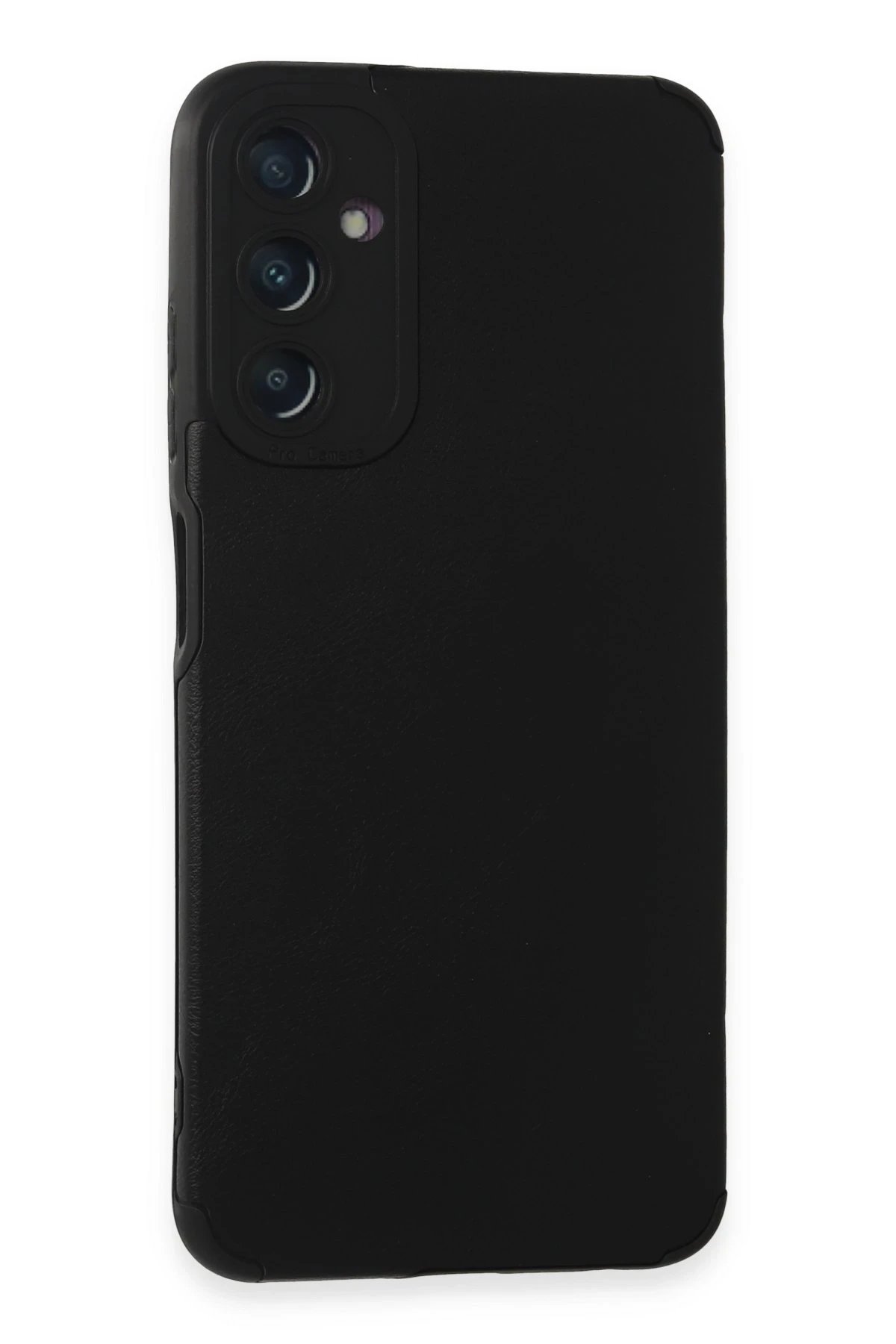 Samsung Galaxy A05S Kılıf Loop Deri Silikon - Siyah-(5796)