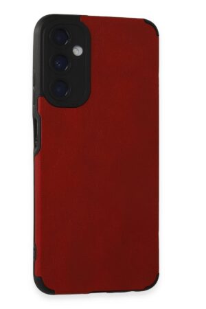Samsung Galaxy A05S Kılıf Loop Deri Silikon - Kırmızı-(5796)