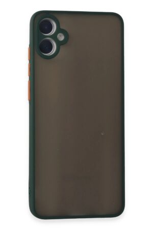 Samsung Galaxy A05 Kılıf Montreal Silikon Kapak - Yeşil-(5796)