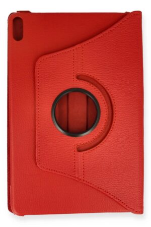 Huawei Honor Pad X9 11.5 Kılıf 360 Tablet Deri Kılıf - Kırmızı-(5796)