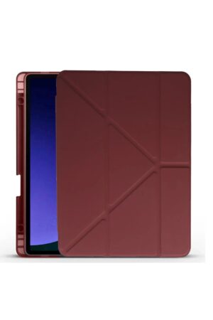 Huawei Honor Pad X9 11.5 Kılıf Kalemlikli Mars Tablet Kılıfı - Mor-(5796)