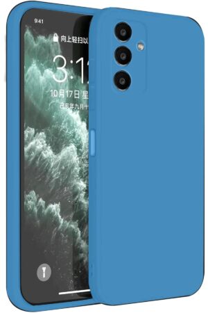 Samsung Galaxy S23 FE Kılıf First Silikon - Mavi-(5796)