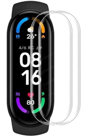 Xiaomi Mi Band 7 Polymer Nano Ekran Koruyucu - Şeffaf-(5796)