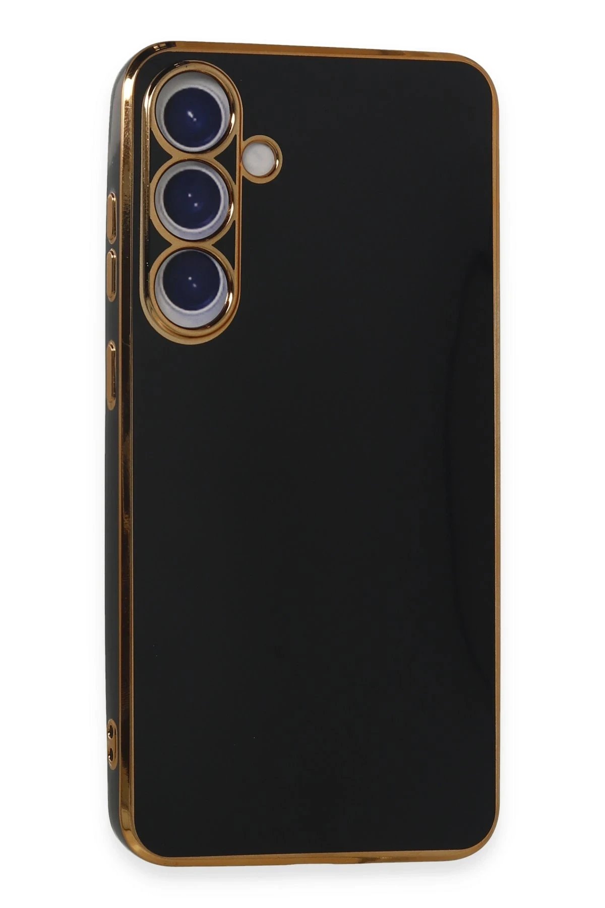 Samsung Galaxy S24 Kılıf Volet Silikon - Siyah-(5796)