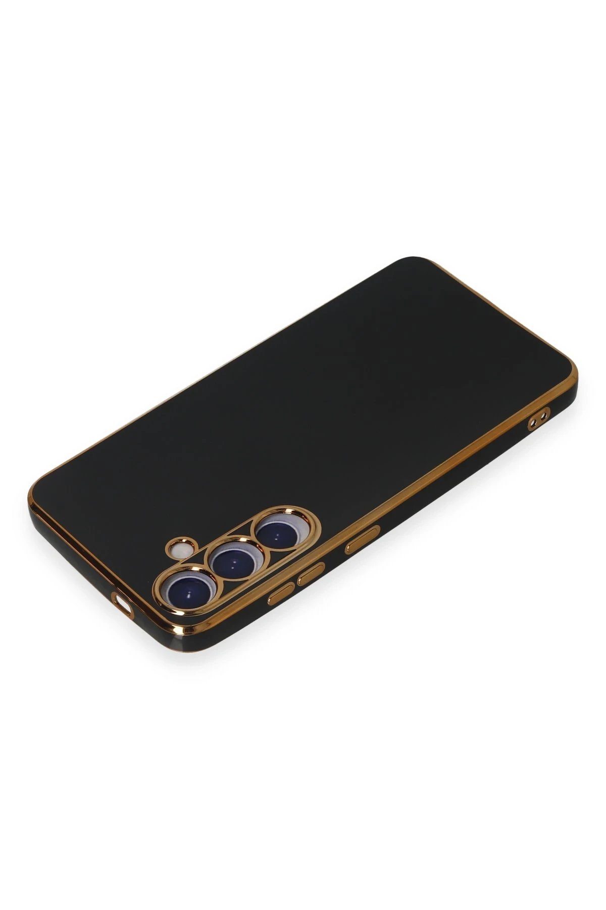 Samsung Galaxy S24 Kılıf Volet Silikon - Siyah-(5796) - Görsel 3