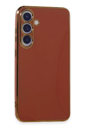 Samsung Galaxy S24 Kılıf Volet Silikon - Kırmızı-(5796)