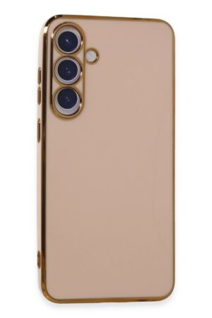 Samsung Galaxy S24 Kılıf Volet Silikon - Pembe-(5796)