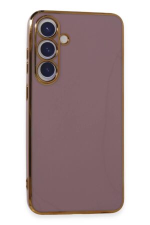 Samsung Galaxy S24 Kılıf Volet Silikon - Mor-(5796)
