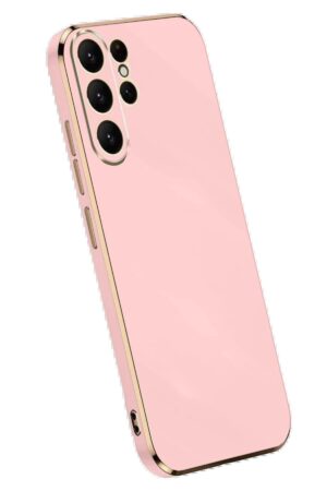 Samsung Galaxy S24 Ultra Kılıf Volet Silikon - Pembe-(5796)