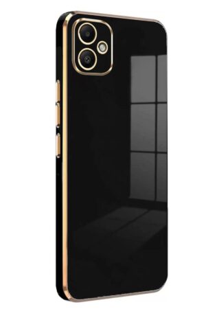 Samsung Galaxy A05 Kılıf Volet Silikon - Siyah-(5796)